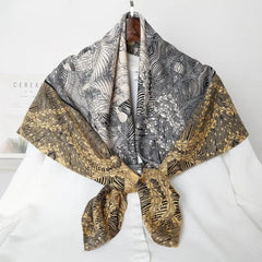 Scarf Fashion Print Hijab (MH026)
