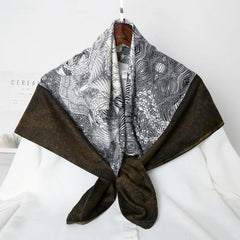 Scarf Fashion Print Hijab (MH026)