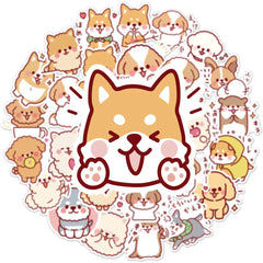 50 Dog Graffiti Stickers