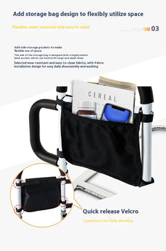 Reinforced Elderly Bedside Armrest