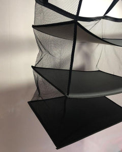 Travel Storage Bag with Three Layers and Hanging Design
