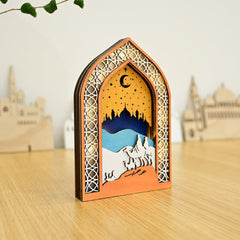 MR064 Wooden Luminous LED Creative Decorations