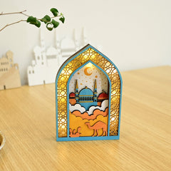 MR064 Wooden Luminous LED Creative Decorations