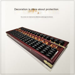 Durable Wooden Abacus for Accounting and Finance