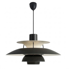 Multi-Tier Saucer Pendant Lamp