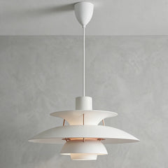 Multi-Tier Saucer Pendant Lamp