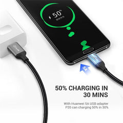 USB-A to USB-C Fast Charging Cable