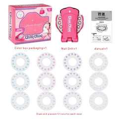 Crystal Hair Decoration Sticker