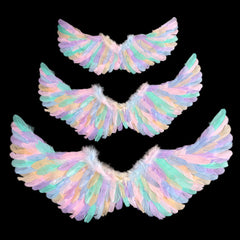 Unicorn Angel Feather Wings Costume Props for All Ages