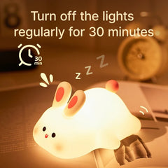 Silicone Soft Light Eye Protection Night Lamp