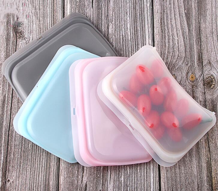 Eco-Friendly Silicone Food Storage Bags - Large Capacity