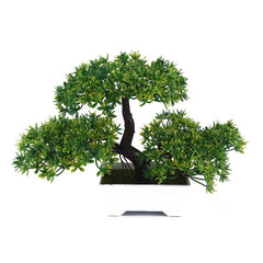 New Festival Potted  Simulation Decorative Bonsai Home Office Pine Tree Gift Ornament Lifelike Accessory Artificial Bonsai Artificial Bonsai Tree Fake  Greenery for Home Office Desk Wall Book Shelf Decor Room Decor