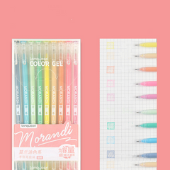 Morandi Hand Account Pen Retro Cap Color Gel Pen