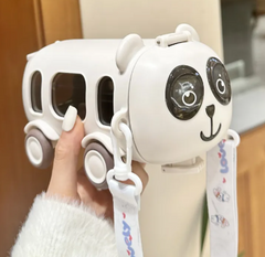 Boy's Cute Straw Car Cup