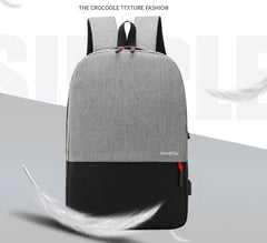 Custom Multi-Functional Color Block Backpack for Laptops
