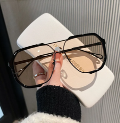 Double Beam Oversized Fashion Glasses