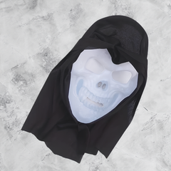 Skull Mask Gauze Hood for Masquerade Party Props