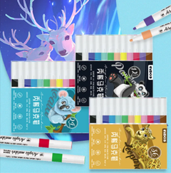 Kids’ Doodle Acrylic Markers – Waterproof & Quick-Drying