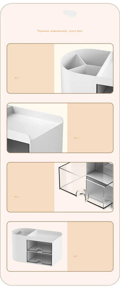 Large Capacity Pencil Holder - Creative Storage Box for Kids