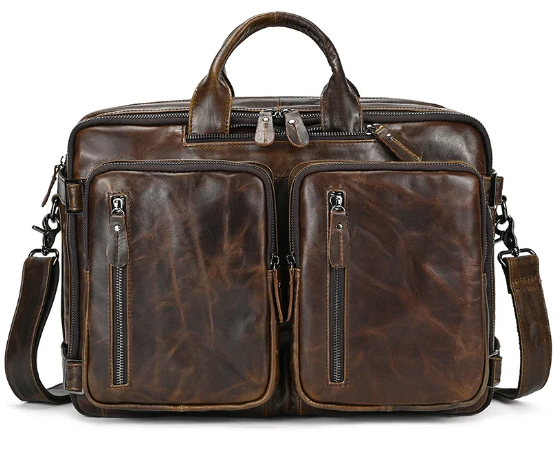Genuine Leather Executive Briefcase Milan 14