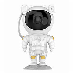 Astronaut Starry Sky Arctic Atmosphere Light Projection
