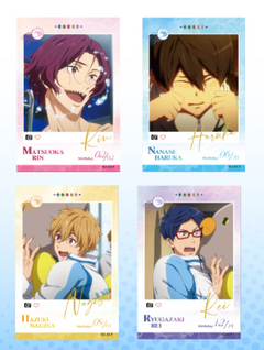 Men's Swimming Club Gold Foil Collectible Photo Cards