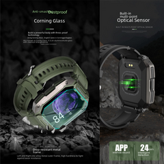 C20 Smart Watch with Bluetooth, Heart Rate, and Alerts