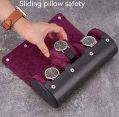 Leather Travel Portable Storage Watch Box