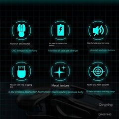 Bluetooth Silent Rechargeable Wireless Mouse (Not for Xiaomi)