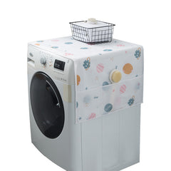 PEVA Dust Cover with Pockets for Refrigerator & Washer