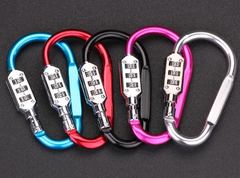 Large D-type Gourd Sling Lock Buckle with Password Lock