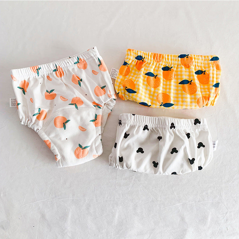 Washable Waterproof Cotton Baby Urine Ring Diapers