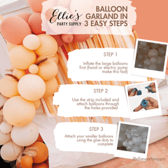 Rocket Balloon Garland Kit