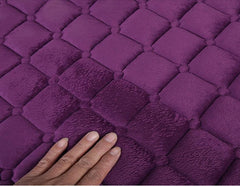 Plush Car Seat Covers Front Rear Full Set Choose Car Seat Cushion Car Memory Foam Heightening Seat Cushion Plush Seat Pad Protector Car Accessories  Lower Back Pain Relief Cushion Anti-Slip