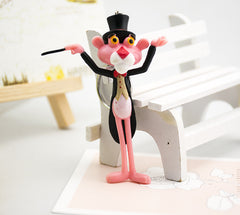 Cute Pink Panther Keychain for Couples - Trendy Accessory