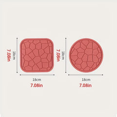 Silicone Heat Insulation Coaster and Trivet Mat (1pc)