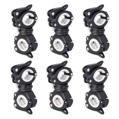 Bicycle Light Bracket Bike Lamp Holder LED Headlight Pump Stand Quick Release Mount 360 Degree Rotatable Universal Flashlight Mount Holder Mount Bicycle Mounting Bracket Flashlight Holder