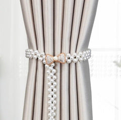 Curtain Tieback High Quality Elastic Holder Hook Buckle Clip Pretty and Fashion Polyester Decorative Home Accessories Modern Style Convenient Drape Tie Backs,Handmade Curtains Holdbacks Holder for Home Kitchen Office