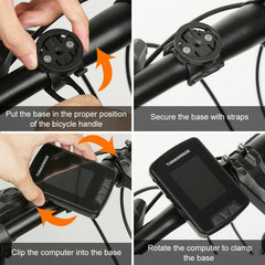 GPS Wireless Bike Computer Waterproof Bicycle Odometer Large Color LCD Screen Maps Navigation Cycling Speedometer Wired Bicycle Speedometer Waterproof Cycle Computer With Backlight LCD Display Automatic Sleep