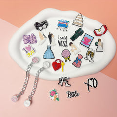 PVC Shoe Charms for Clog Sandals, USA Flag, Dancing, Cheerleading, DIY Shoe Decoration Charms, Party Favor