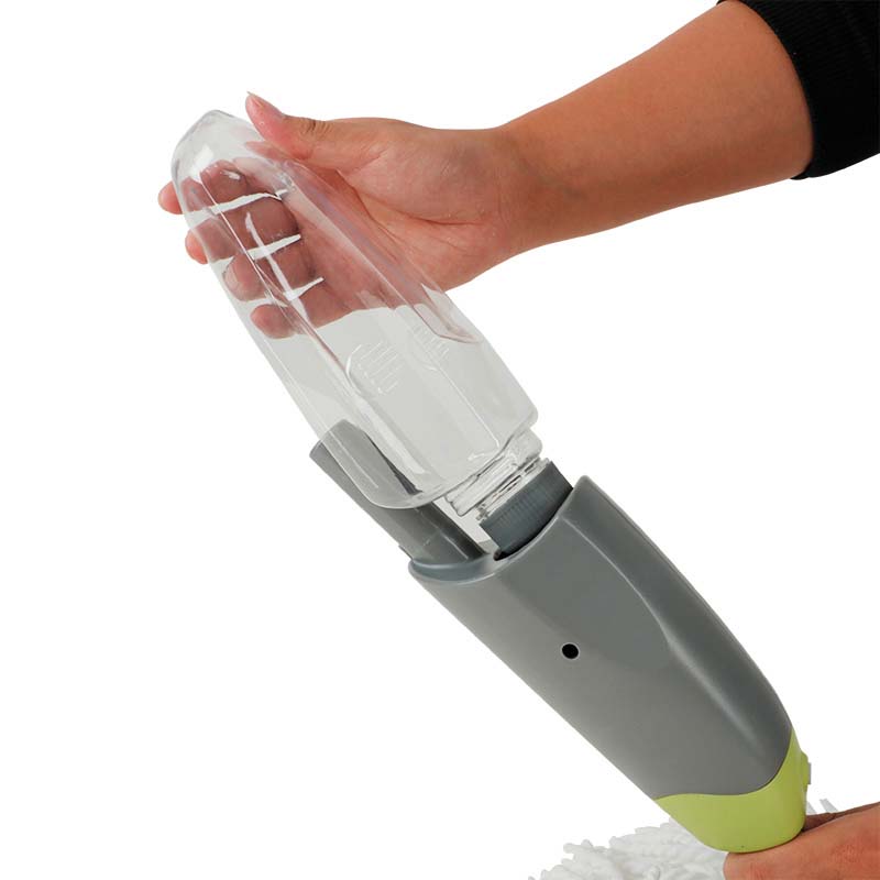 360° Rotating Spray Mop with Aluminum Alloy Bucket