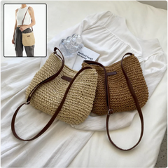 Straw Tote Bag