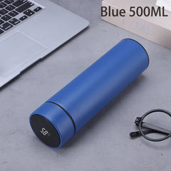 500ml Smart Thermos Bottle with Temperature Display
