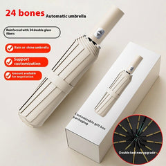 Automatic 24-Bone Oversized Sun Umbrella