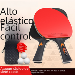 F01 Table Tennis Racket Set with Sponges and Balls