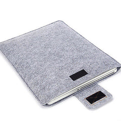 Slim Solid-Color Felt Cover for MacBook Air/Pro
