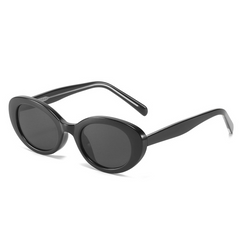 Oval Frame Fashion Sunglasses