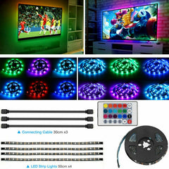 USB 5V RGB LED Strip Light Kit