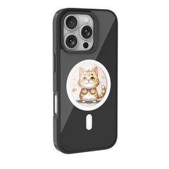 Round Magnetic HD Projection Screen Phone Case
