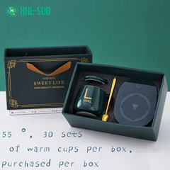 Easter Gift 55° Constant Temperature Coffee Heater Set
